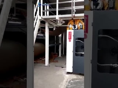 خط راه راه مقوای راه راه 3 لایه برای ساخت مقوا