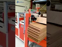 دستگاه چسب پوشه جعبه نیمه اتوماتیک برای چسباندن کارتن راه راه