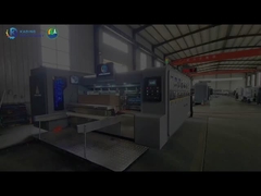 5 رنگ اتوماتیک جعبه کارتن چاپ ماشین برش میله